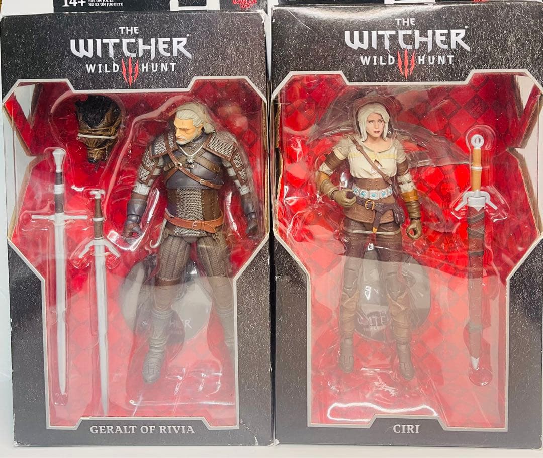 マクファーレントイズ ウィッチャー3 ゲラルト＆シリ フィギュアセット