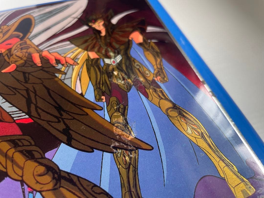 中古】 聖闘士星矢 お菓子缶 不二家 レトロ お菓子BOX - メルカリ