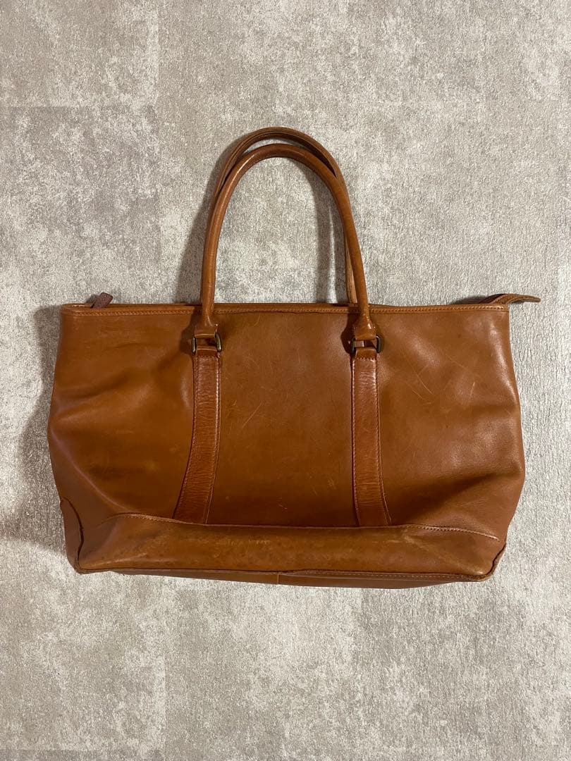 L.L.Bean ビンテージトート　レザーハンドル　レザートート　ラージ