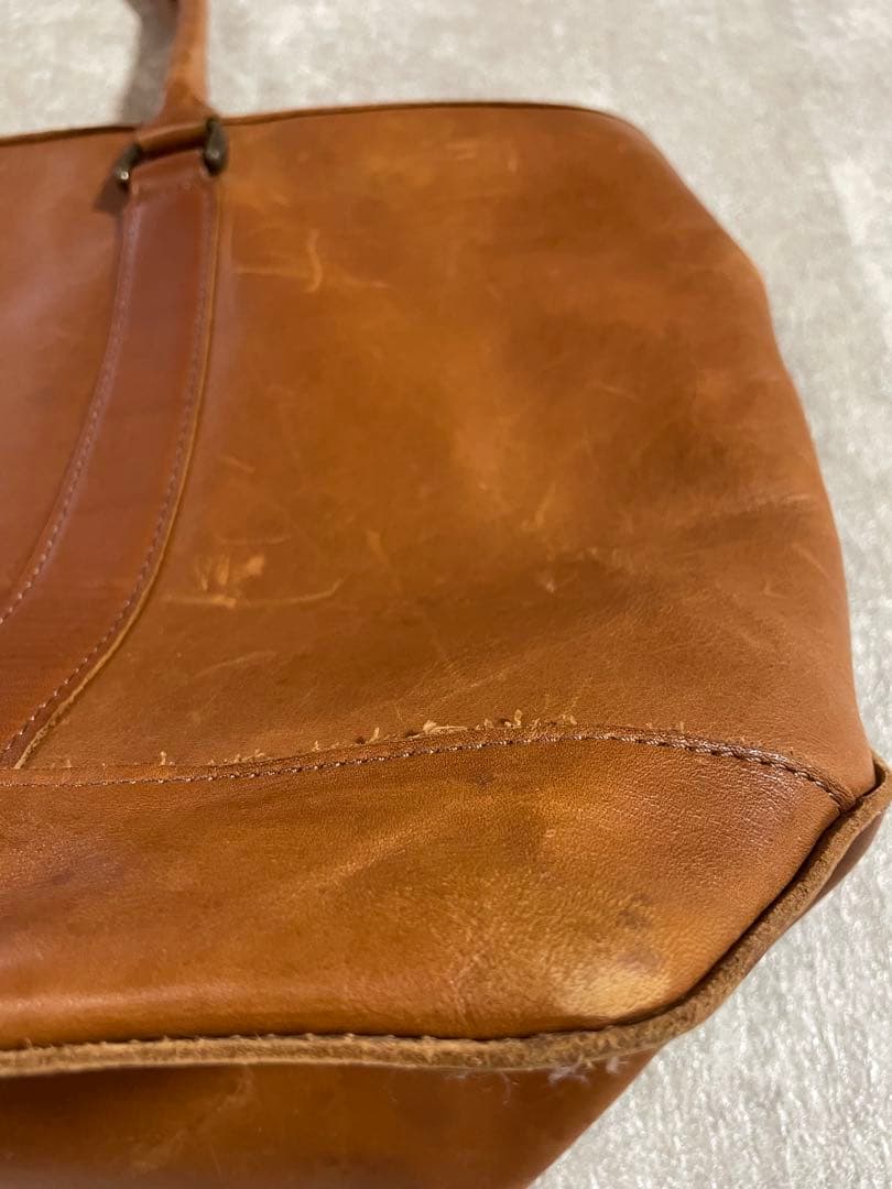 L.L.Bean ビンテージトート　レザーハンドル　レザートート　ラージ