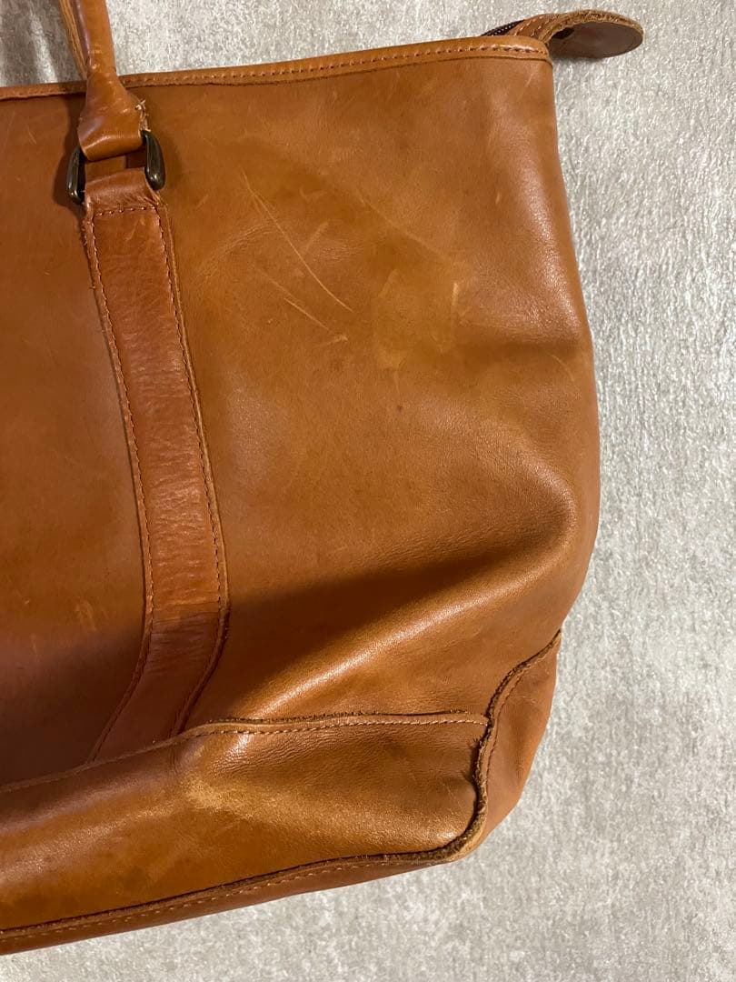 L.L.Bean ビンテージトート　レザーハンドル　レザートート　ラージ