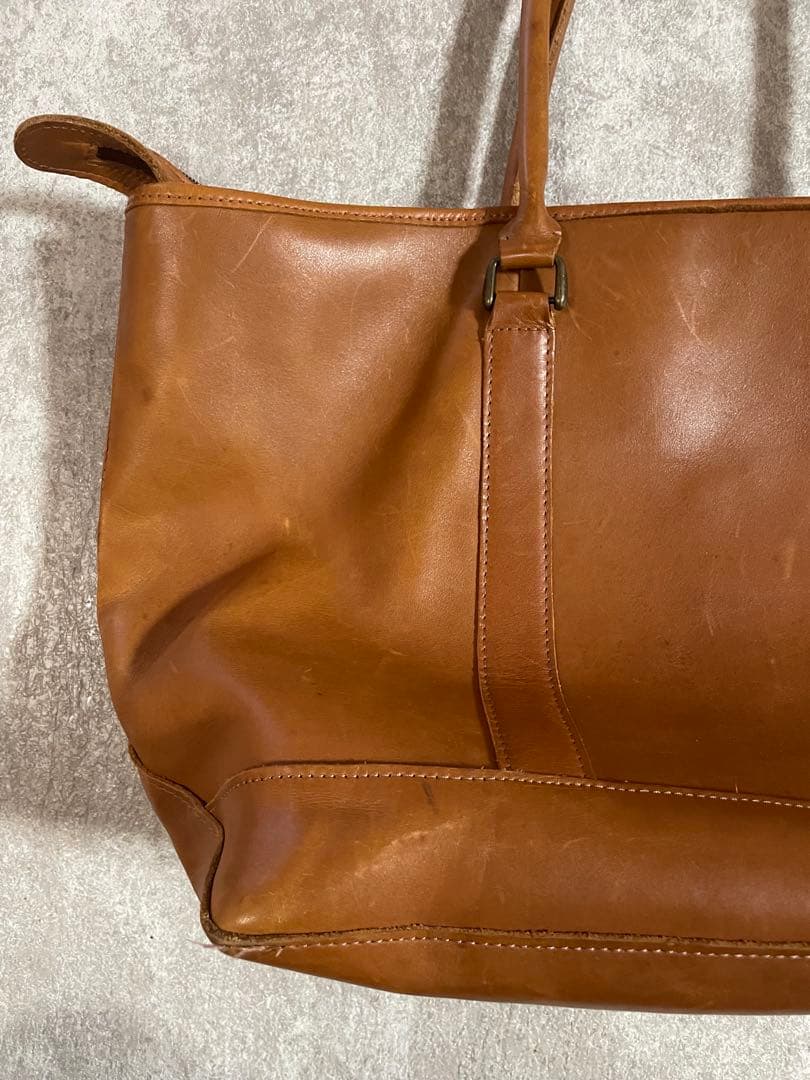 L.L.Bean ビンテージトート　レザーハンドル　レザートート　ラージ