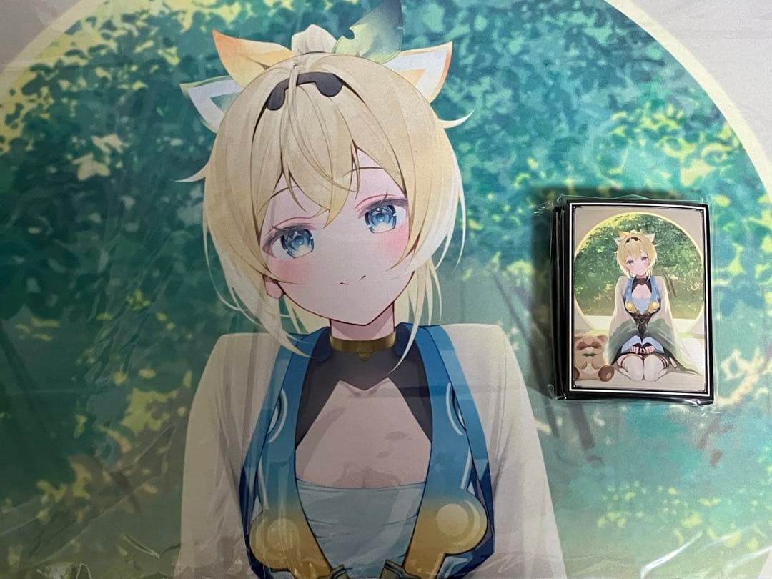 混沌の女神様 ホロライブ スリーブ プレイマット 風真いろは k6B