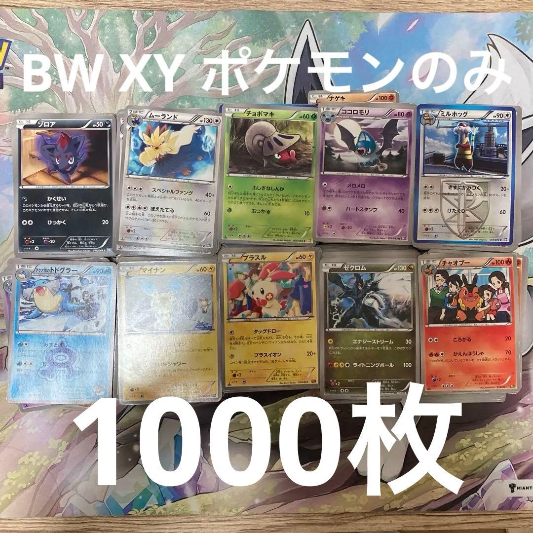 ポケモンカード BW XY ノーマル ポケモンのみ 1000枚セット まとめ売り