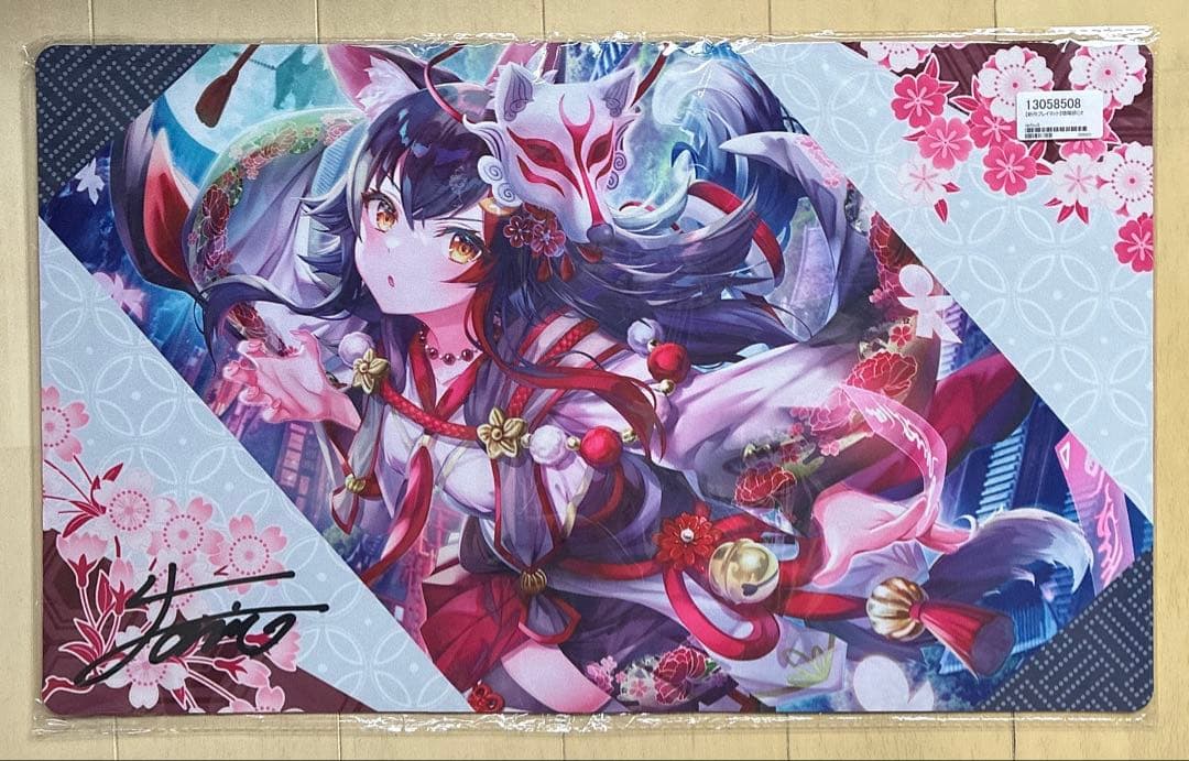 大神ミオ】陰陽師 プレイマット プレマ スリーブ 巫女 コスプレ