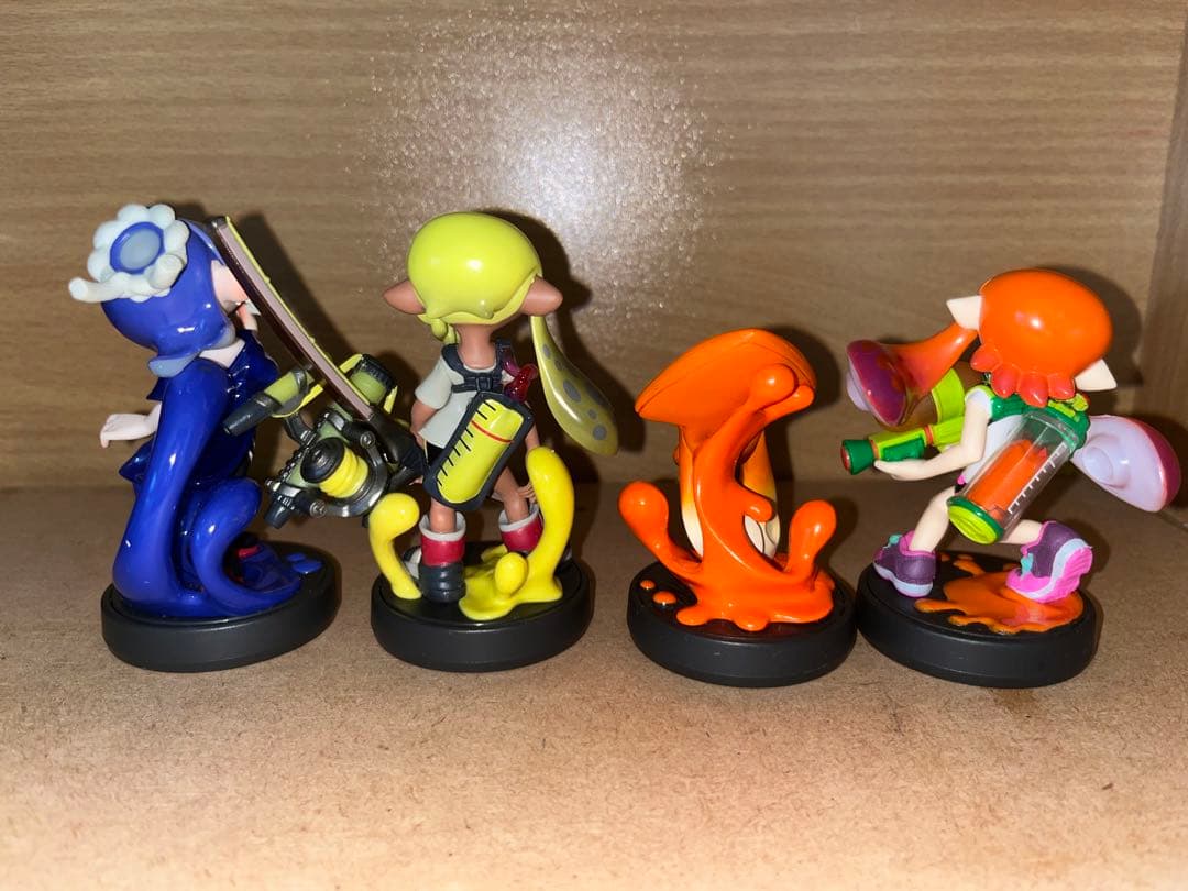 クロノ様専用 スプラトゥーン amiibo 4種セット 箱無し バラ売り不可