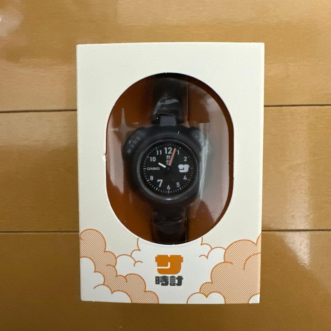 CASIO SAN‑100H‑1BJR 新品未開封 サ時計 ブラック - メルカリ