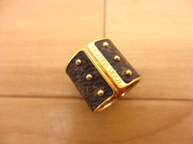 美品 ルイヴィトン M68371 バーグ・ワイルド LV リング 15号 指輪