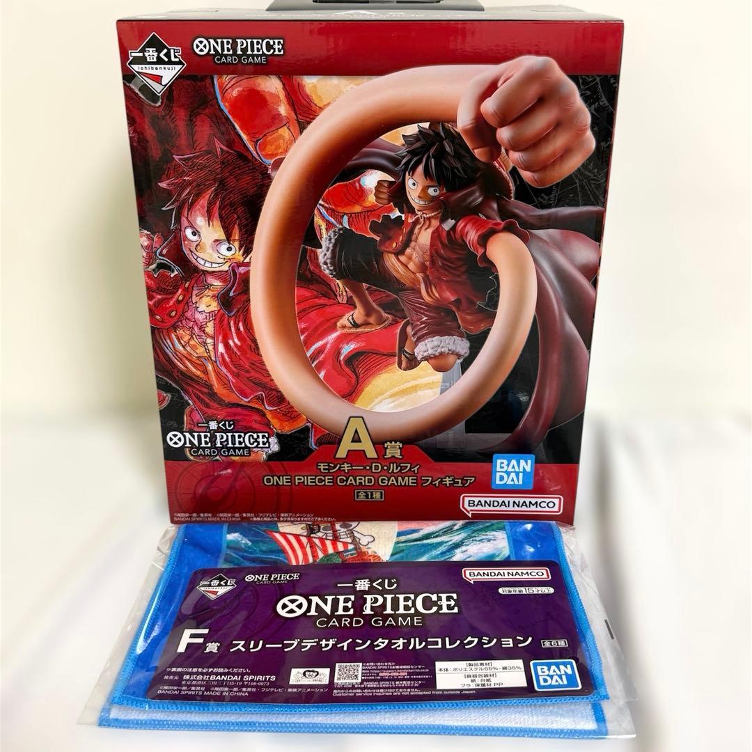 ワンピース 一番くじ A賞 F賞 プロモ2枚付き