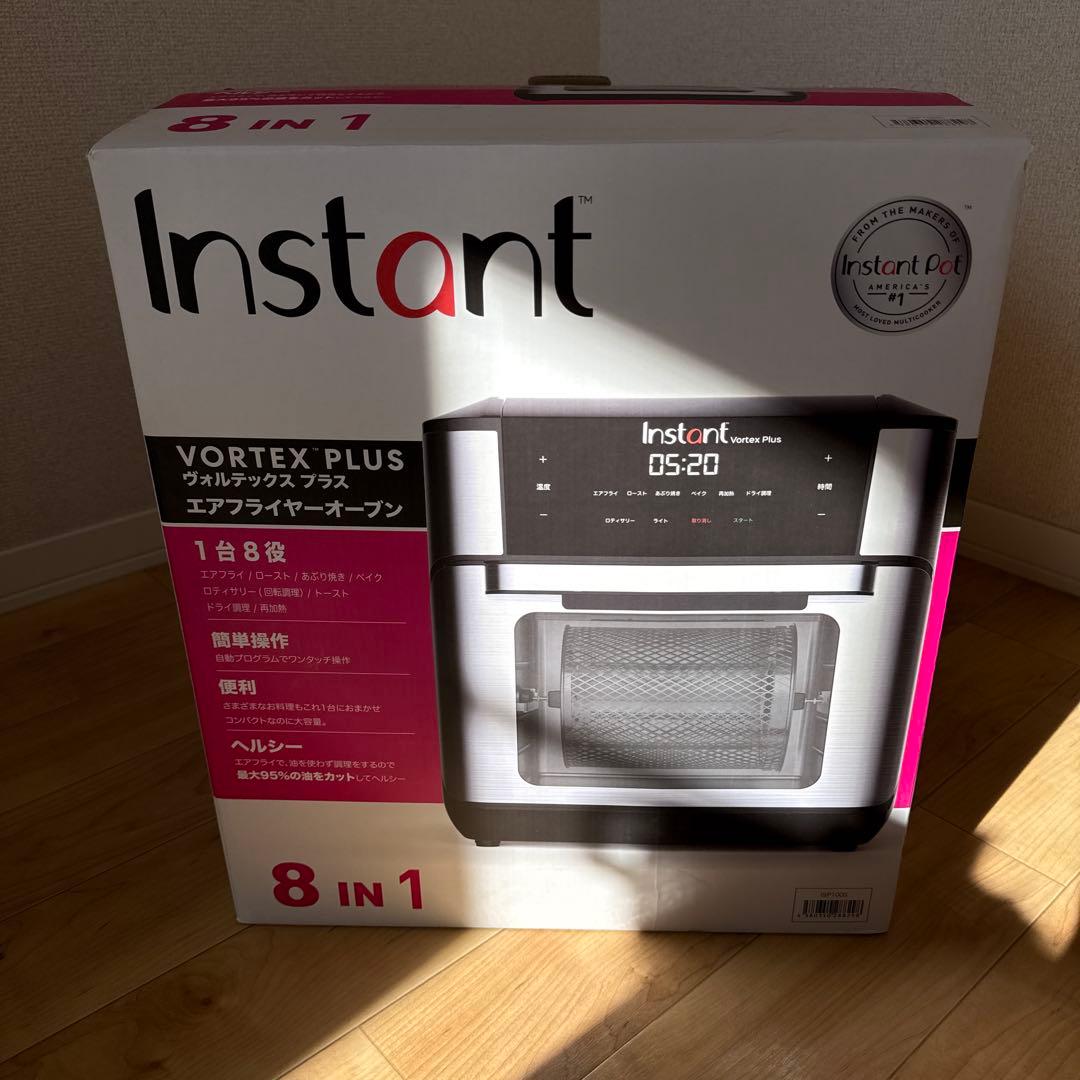 Instant Vortex Plus エアフライヤーオーブン - メルカリ