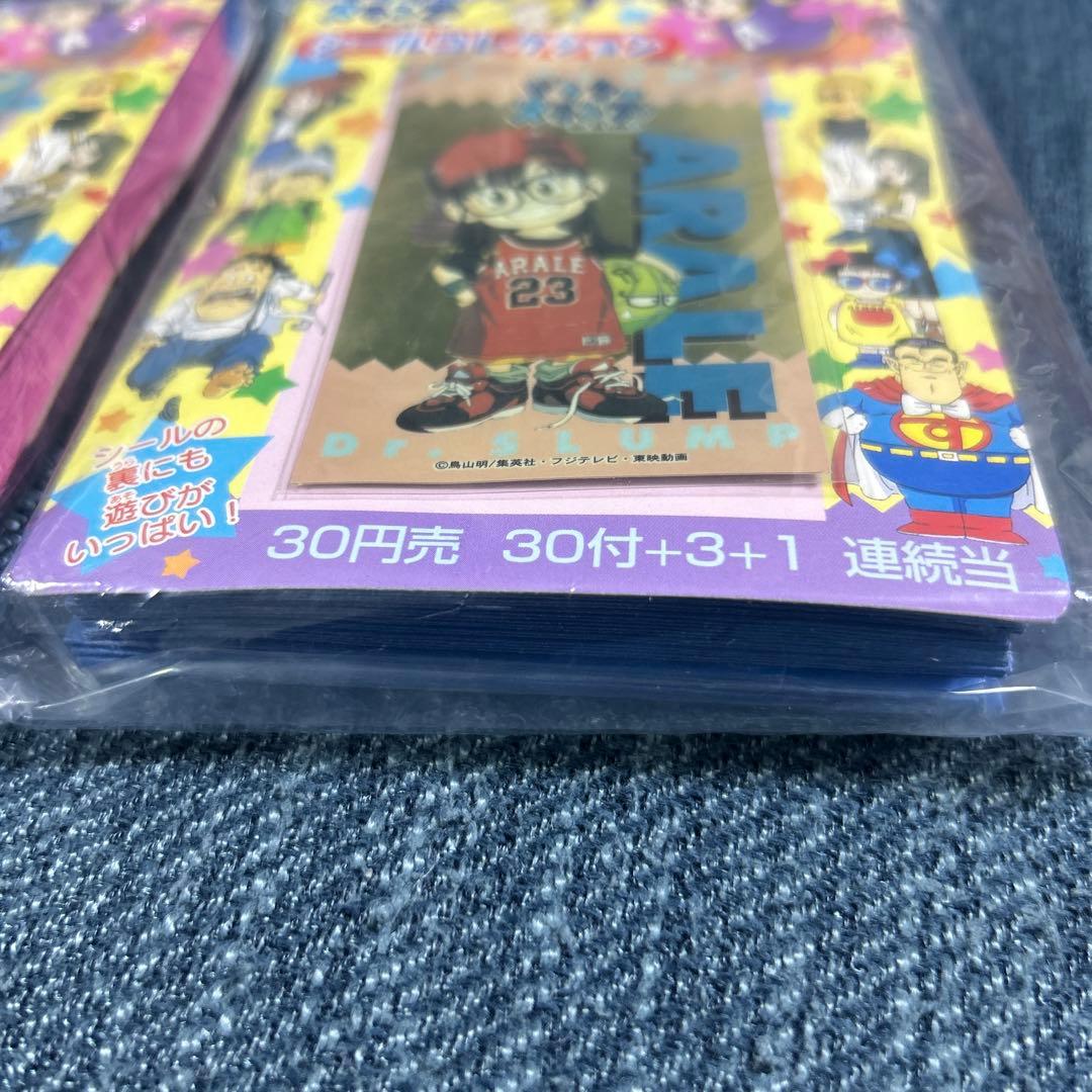 Dr.スランプ]シールコレクション アマダ,1998年 2束セット 当時モノ