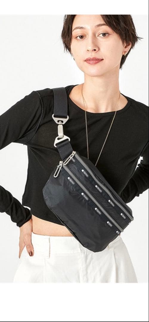 レスポートサック　新品未使用 エッセンシャル　ベルトバッグ ブラックC