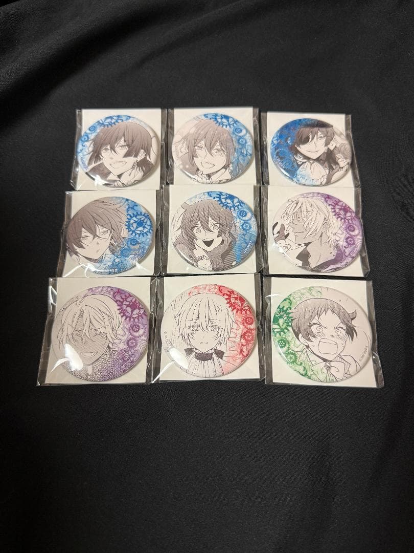 ヴァニタスの手記 キャラバッジコレクション 缶バッジ 原作絵