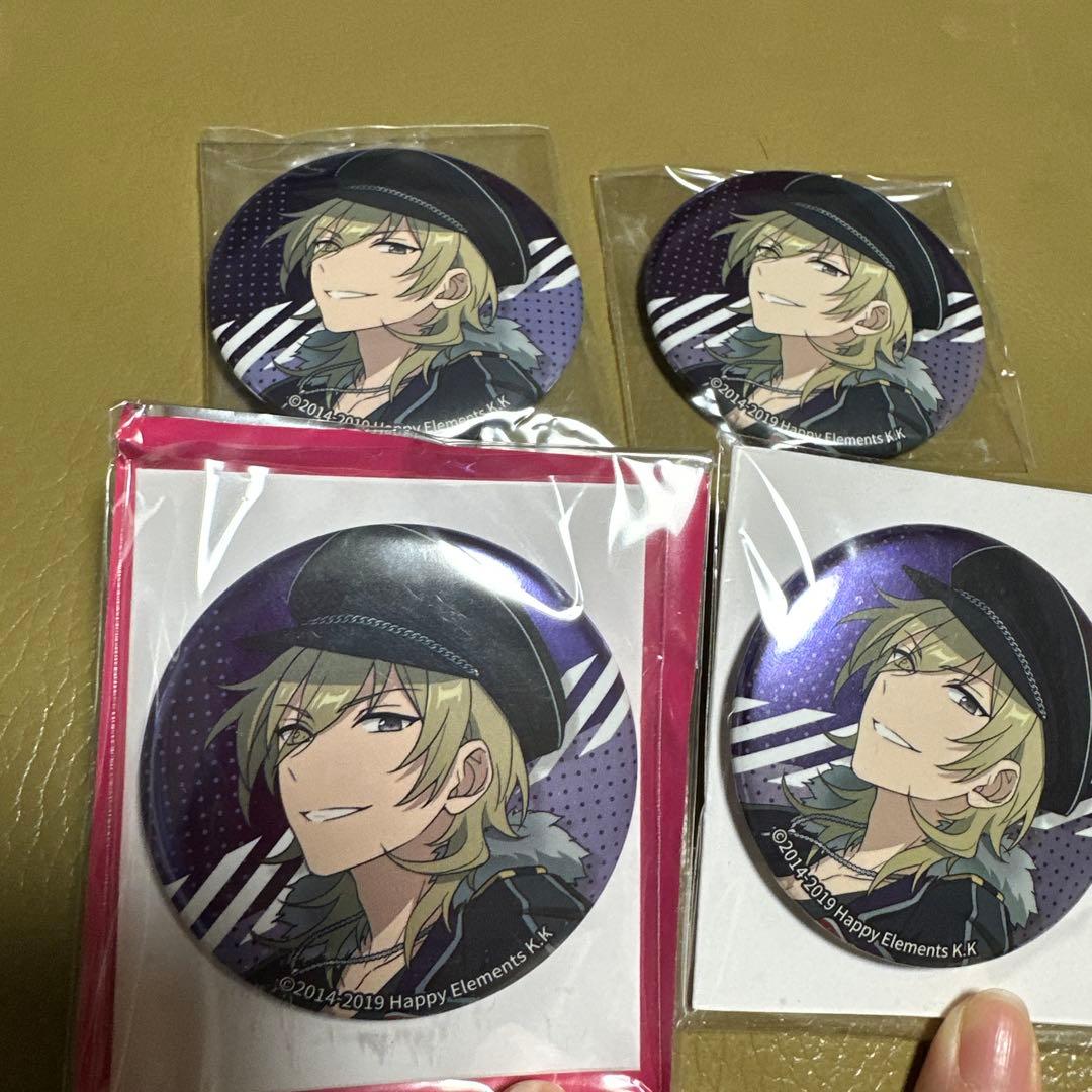 あんスタ 羽風薫 缶バッジ4個セット - メルカリ