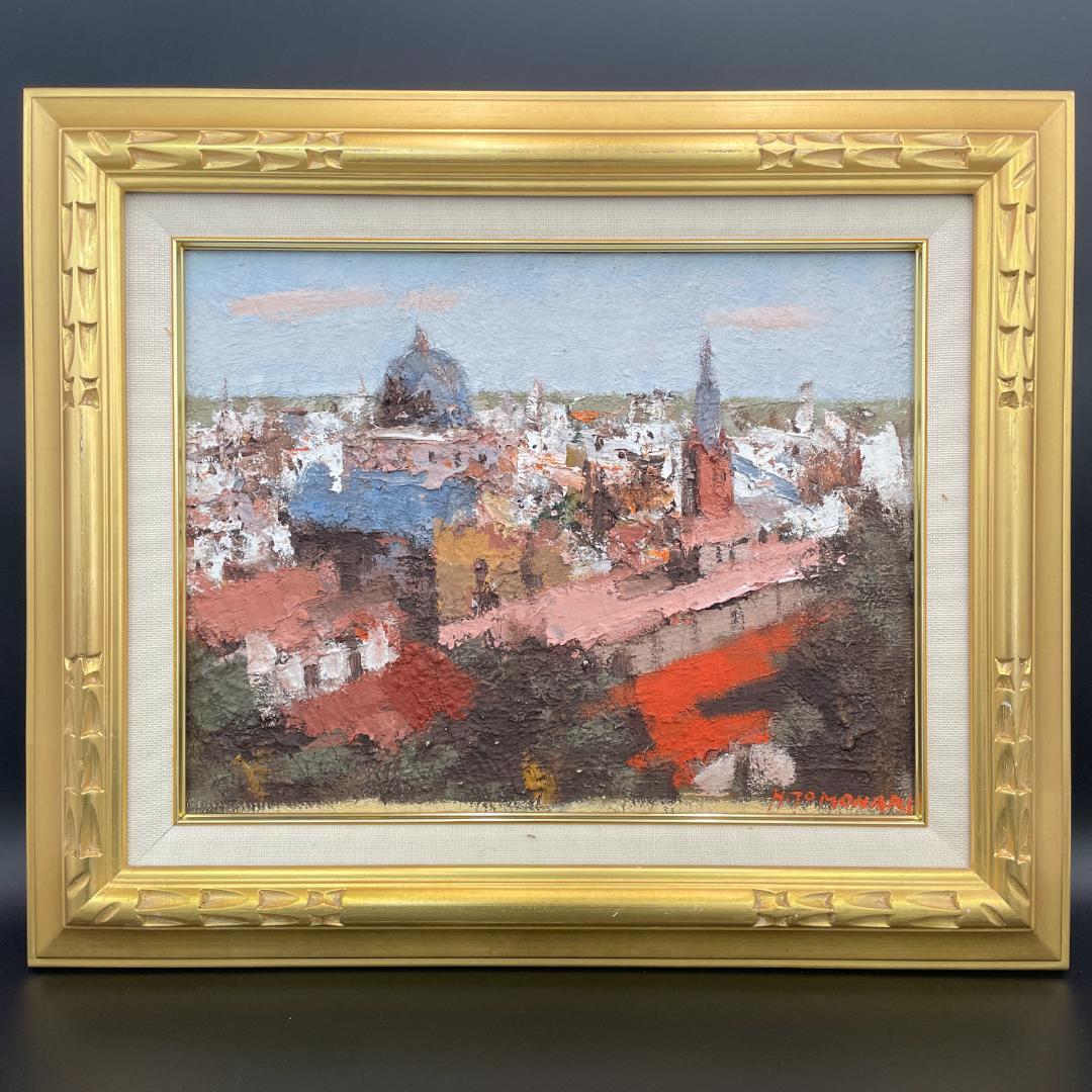 真作保証 友成晴雄『古都遠望』油彩 肉筆 厚塗り 大作 10号相当 R8SD18 楽天市場】友成晴雄の通販