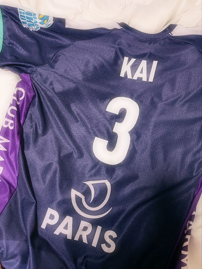 ぽ*吉様 【レア】甲斐優斗 ユニフォーム ParisVolley 大阪ブルテオン