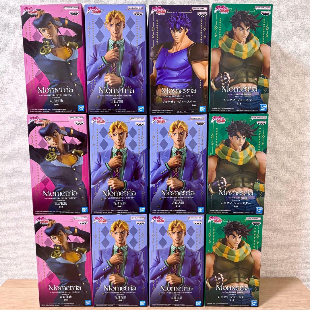 ジョジョの奇妙な冒険 Mometra フィギュア 12点セット まとめ売り
