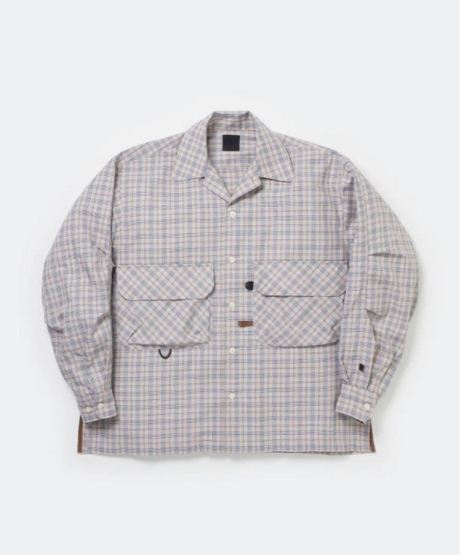 トップス DAIWA PIER39 OPEN COLLAR SHIRT