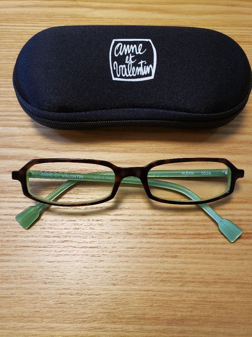 ANNE ET VALENTIN ALBAN メガネ ケース付き