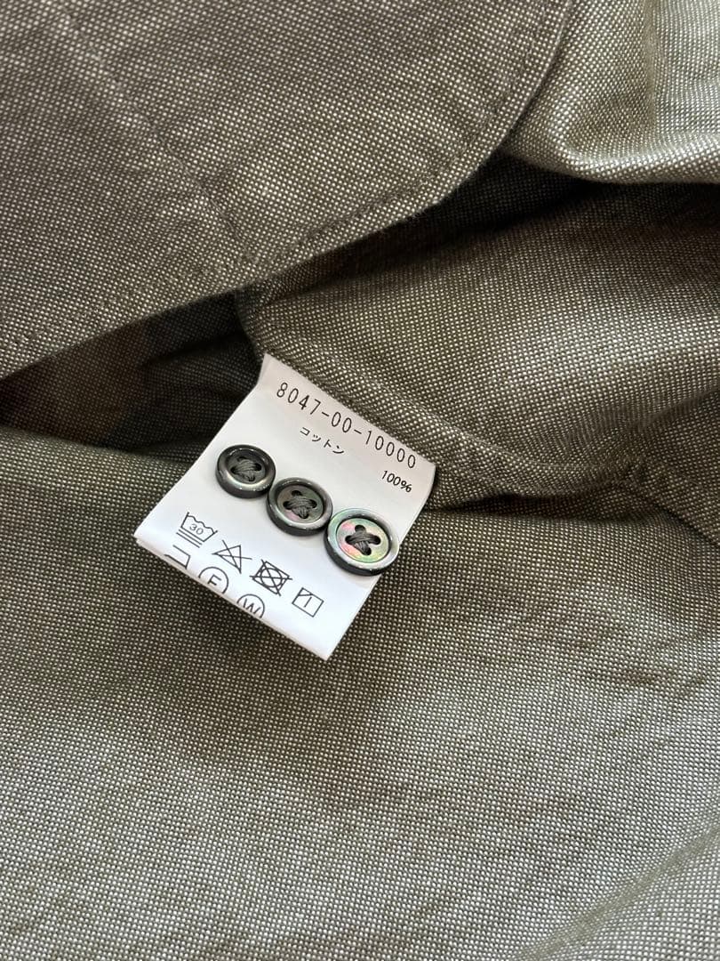 ナイジェルケーボン オフィサーズシャツ カーキ 新品 52 XL - メルカリ