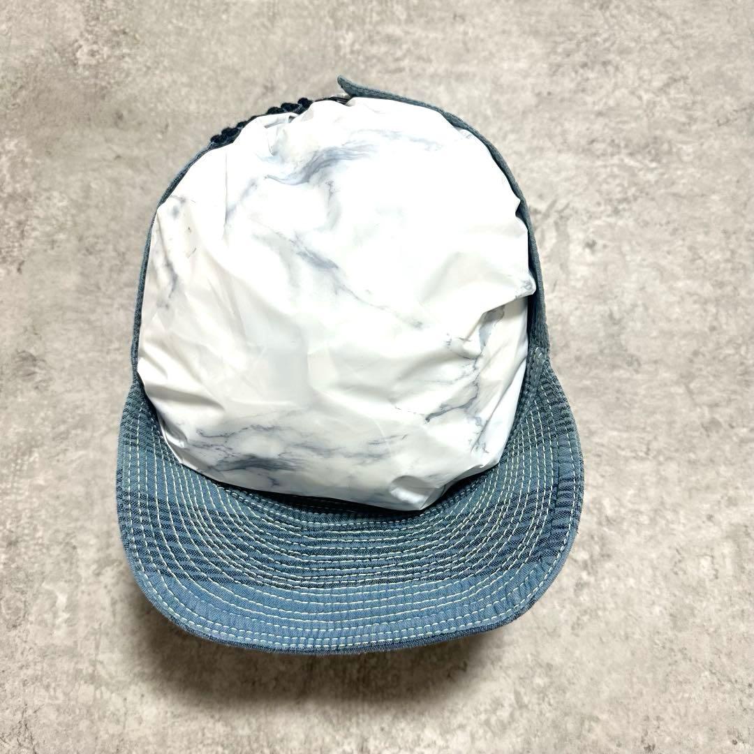 初期 KAPITAL キャピタル 老人と海 国旗タグ デニム ワークキャップ