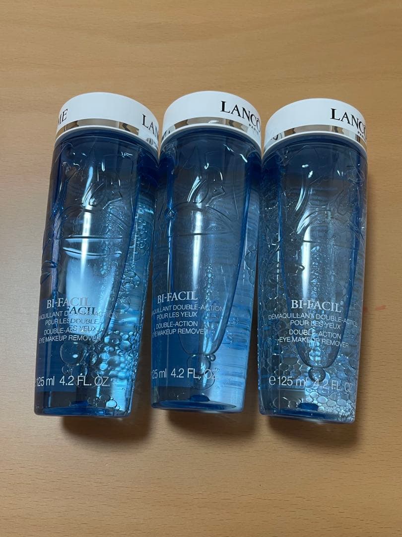 ランコム LANCOME ビファシル 125ml　アイメイクリムーバー　3点