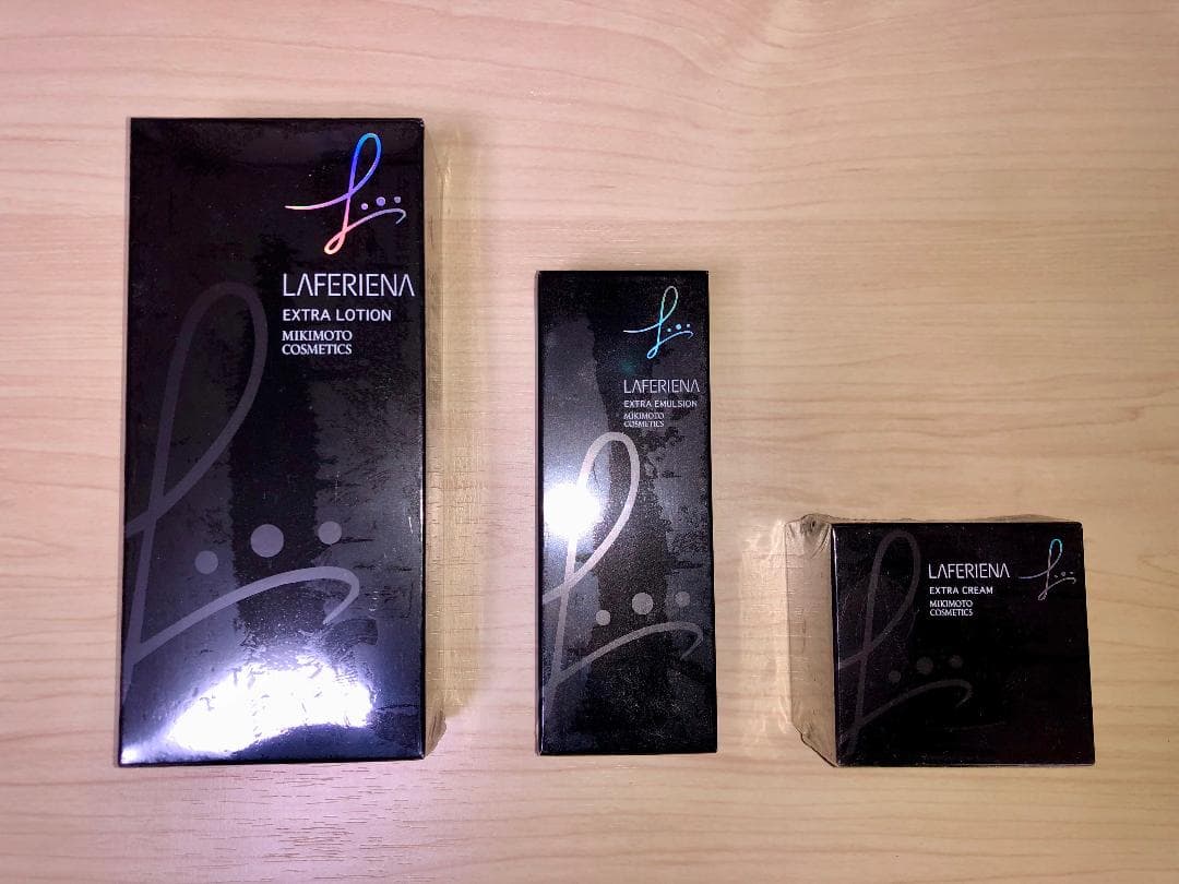 新品　高保湿　黒真珠コラーゲン スキンケアセット　ミキモト化粧品　ラフェリーナ