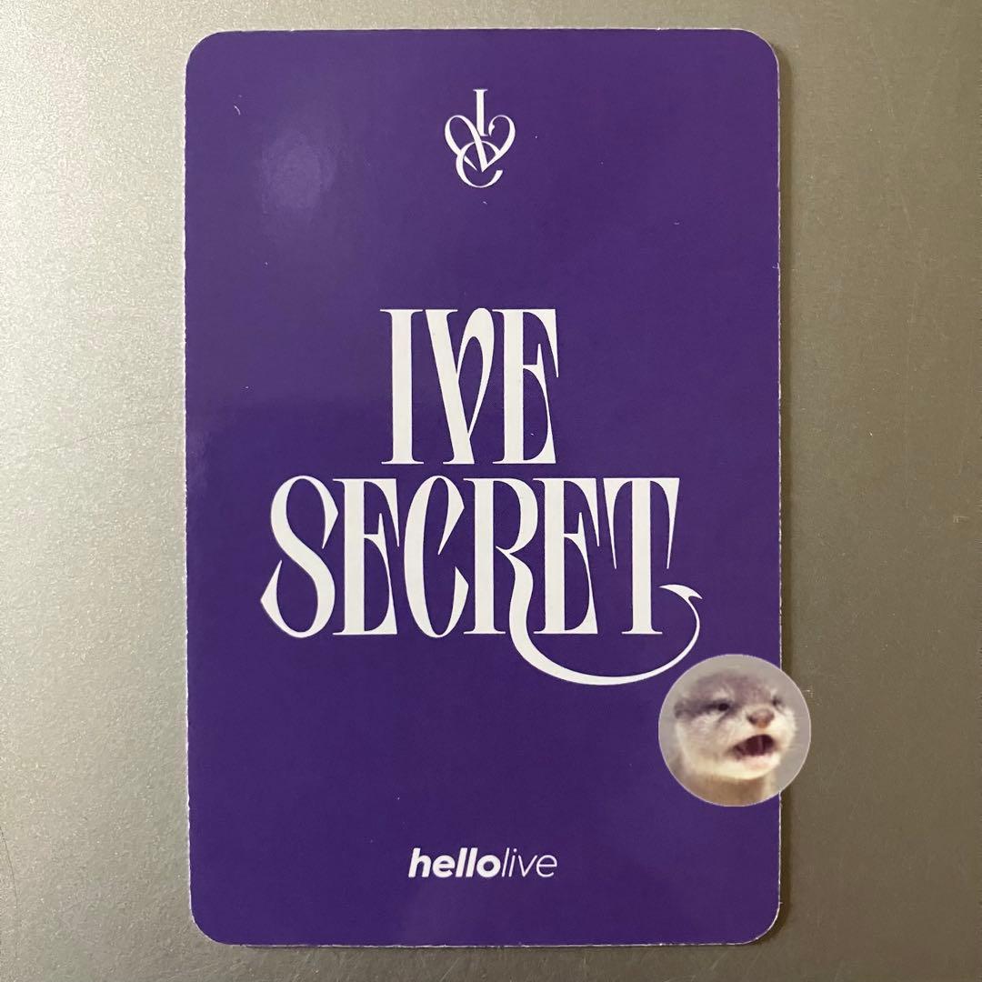 IVE SECRET hellolive サイン会 2 特典 イソ - メルカリ