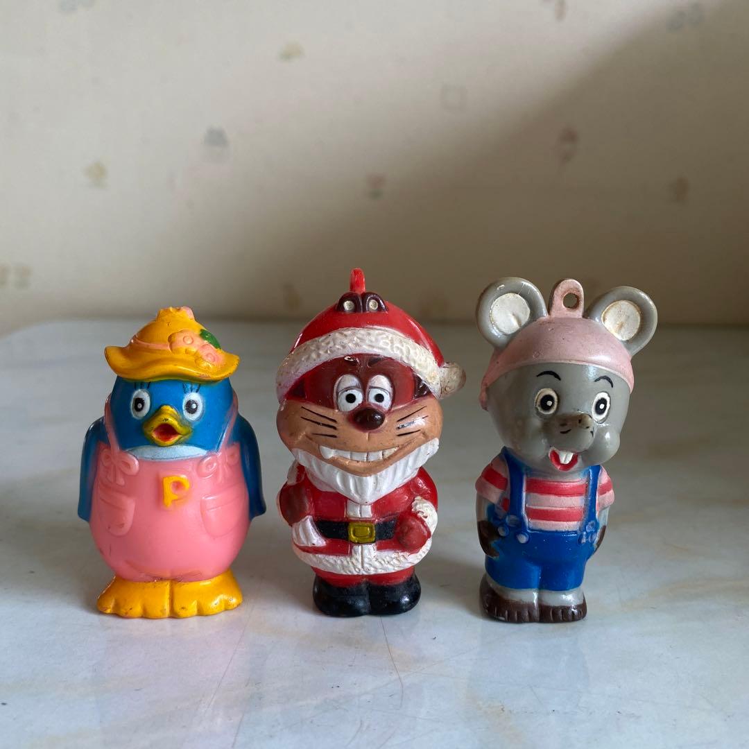 にこにこぷん 昭和レトロ じゃじゃ丸 ぴっころ ぽろり ソフビ 人形