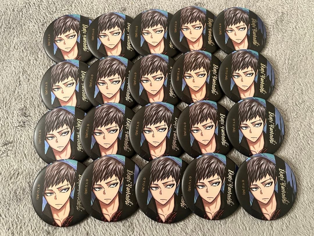 桃源暗鬼 缶バ 矢颪碇 トレーディングメタリック缶バッジ 第2弾 セット