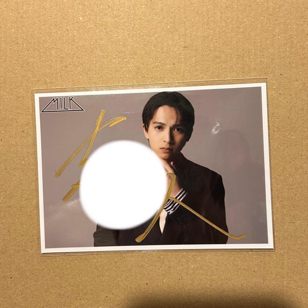 M!LK吉田仁人生誕サイン生写真