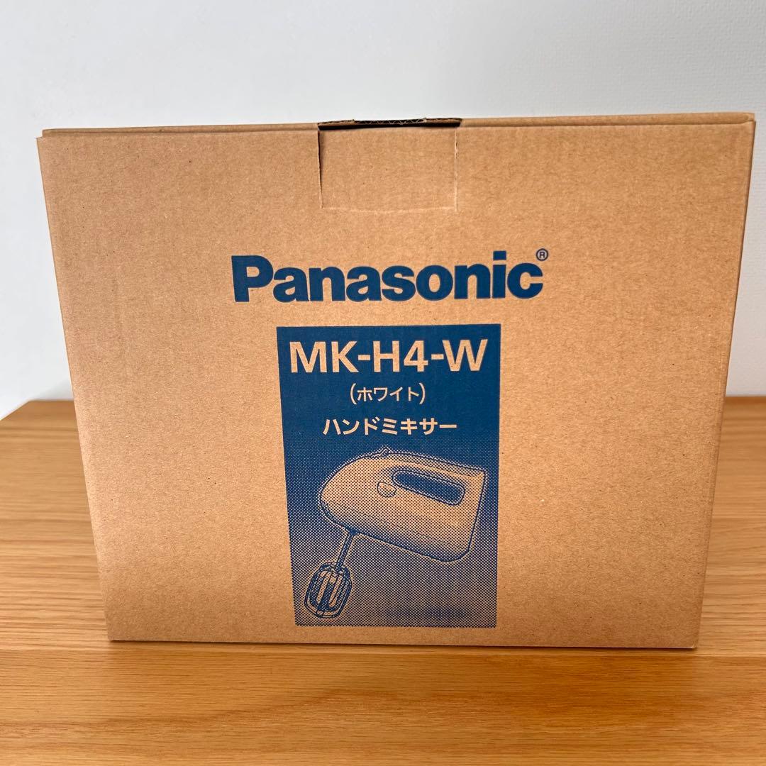 パナソニック ハンドミキサー MK-H4-W ホワイト 新品未使用 パナソニック ハンドミキサー MK-H4-W ホワイト 1台 ： 通販・価格比較