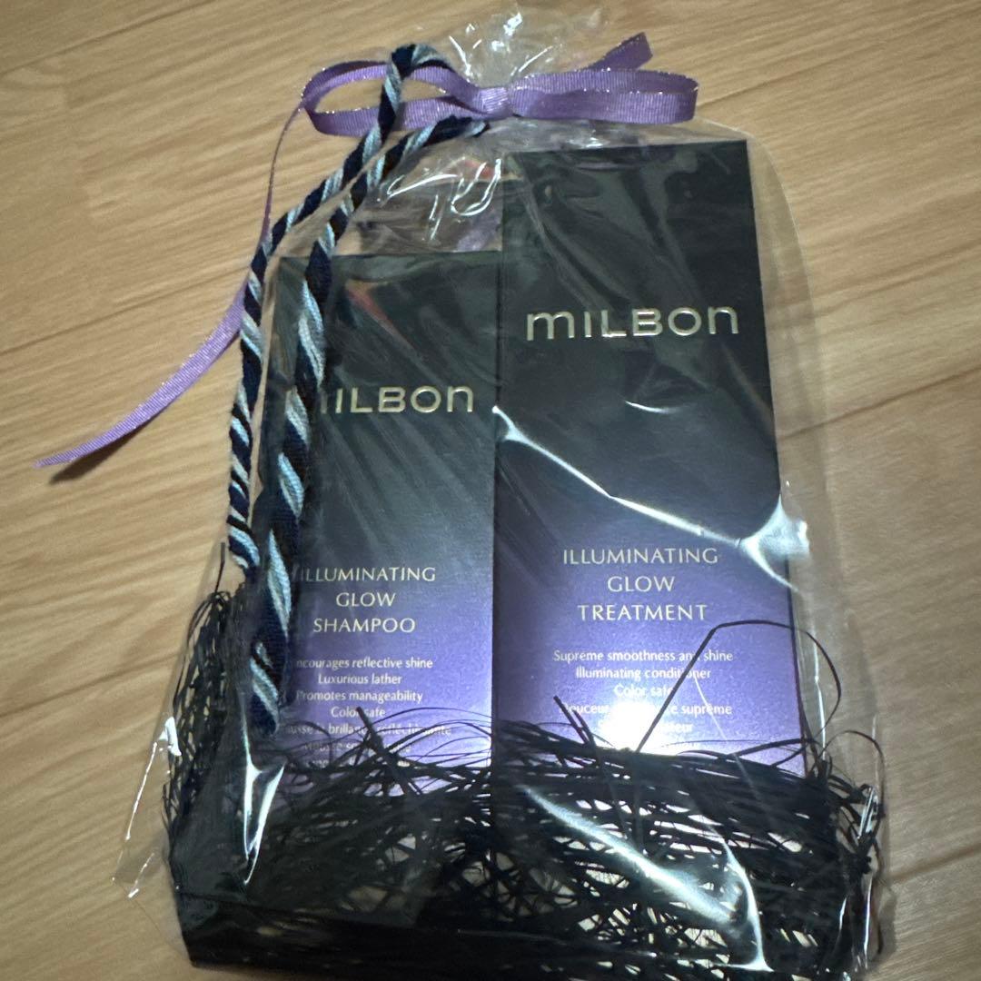MILBON イルミネイティンググロートリートメント＆シャンプーセット