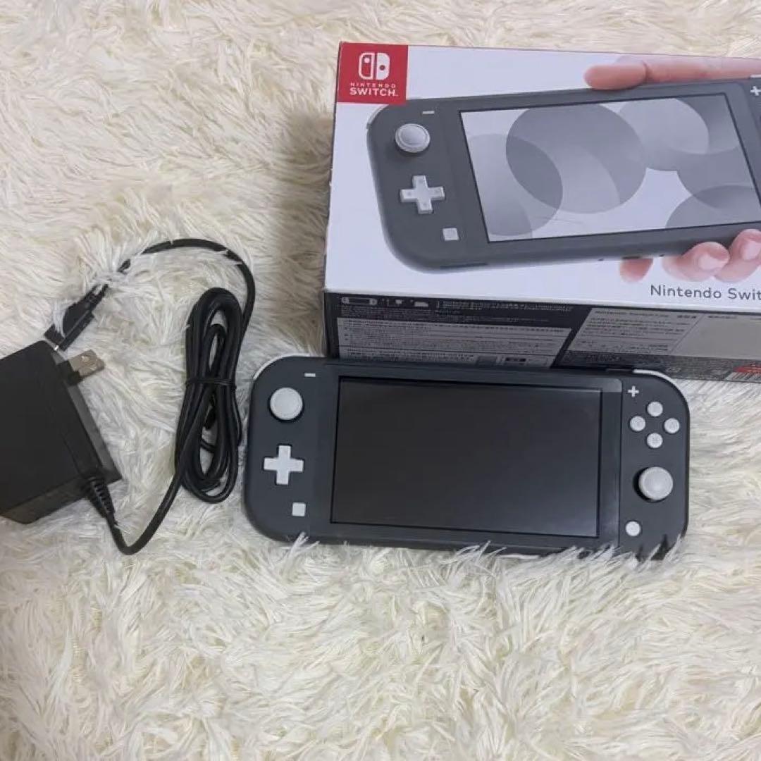Nintendo Switch Lite グレー 本体 ACアダプター付き
