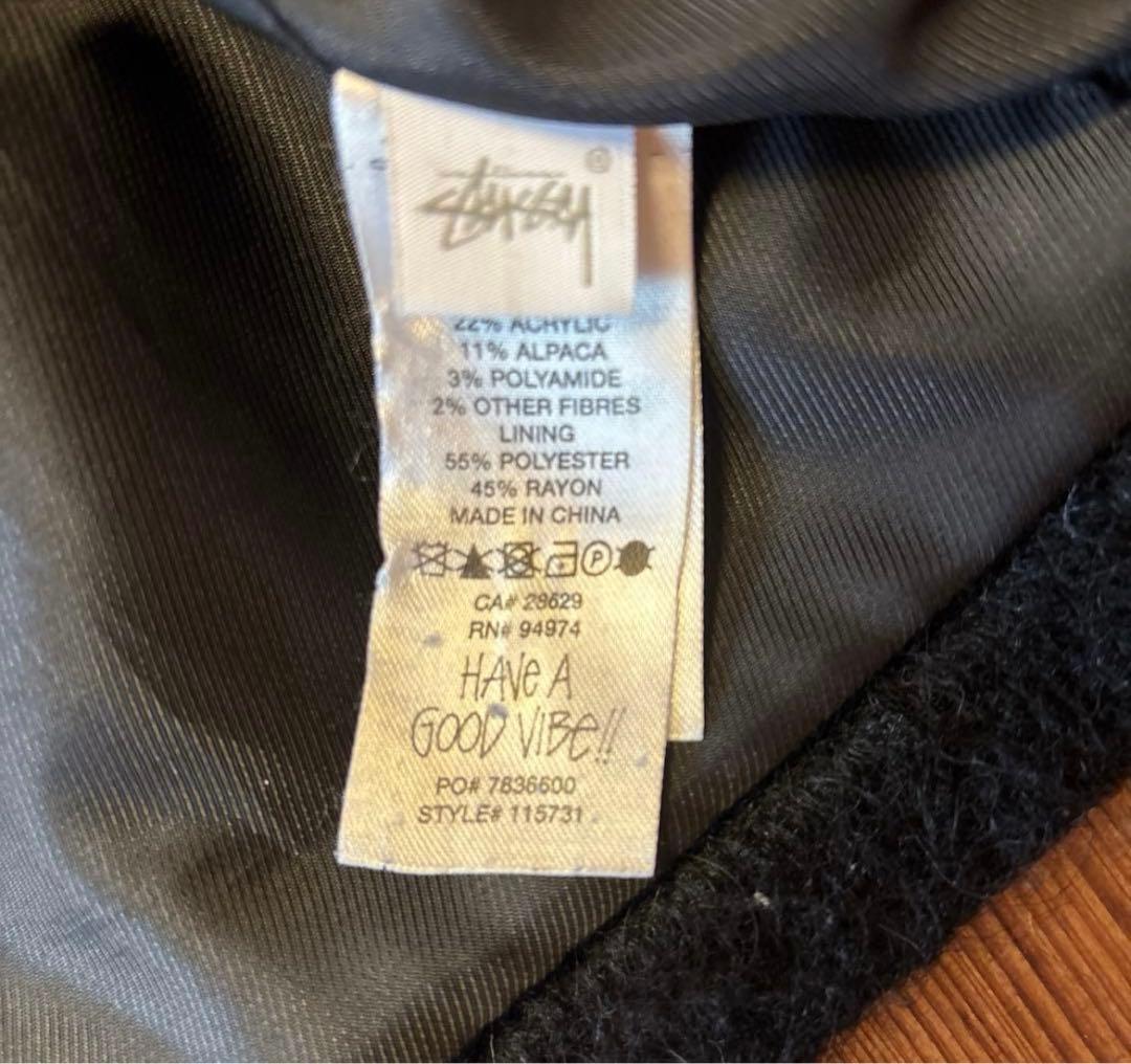 ナル様専用 Stussy mohair club ブラック ジャケット - メルカリ