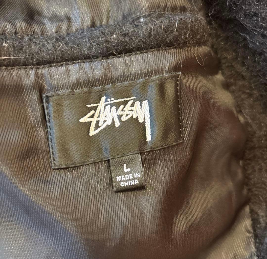 ナル様専用 Stussy mohair club ブラック ジャケット - メルカリ