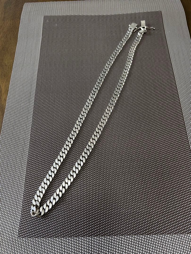 銀製品 ネックレス 約70cm 159ｇ