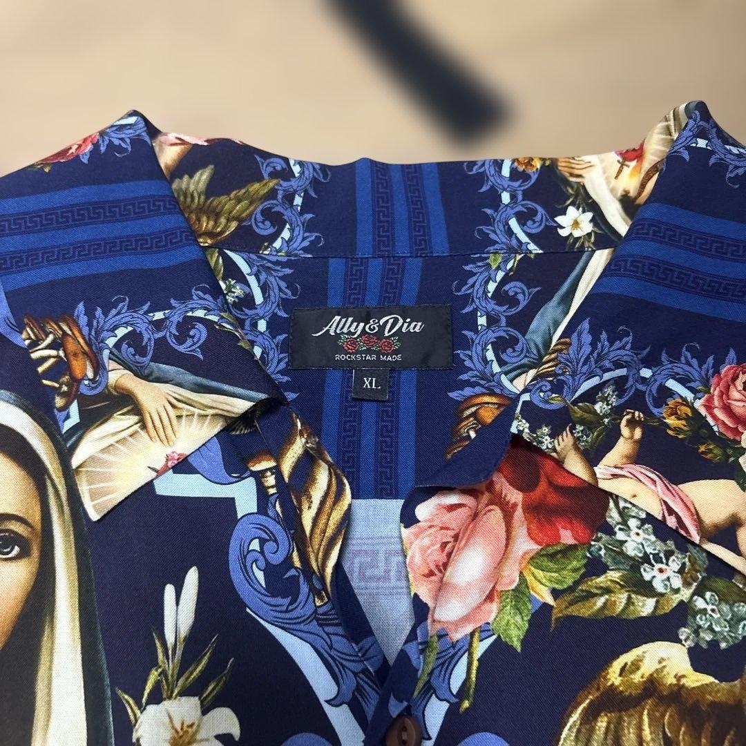 Ally &Dia アロハシャツ 宗教モチーフ Kj着用 - メルカリ