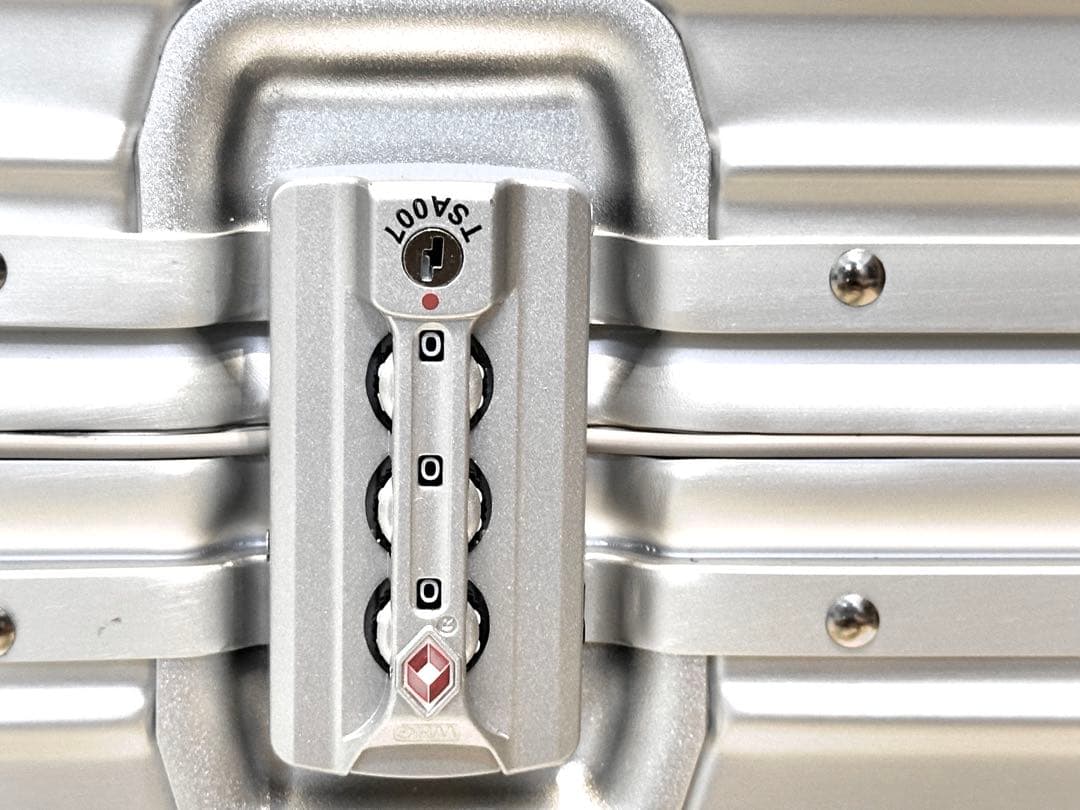 シルバー アルミニウム合金製 キャリーカート パイロット 機内持ち込み。