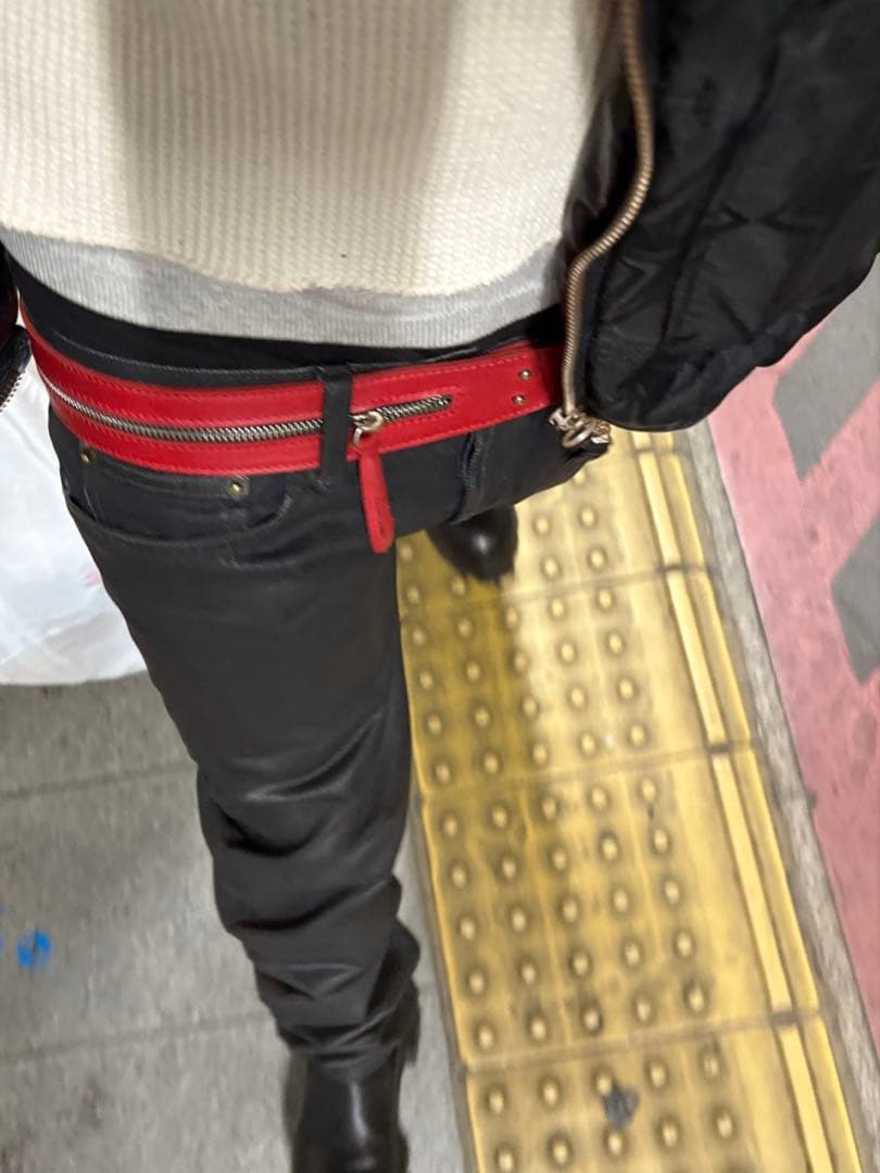 Margiela ジップ ベルト - メルカリ