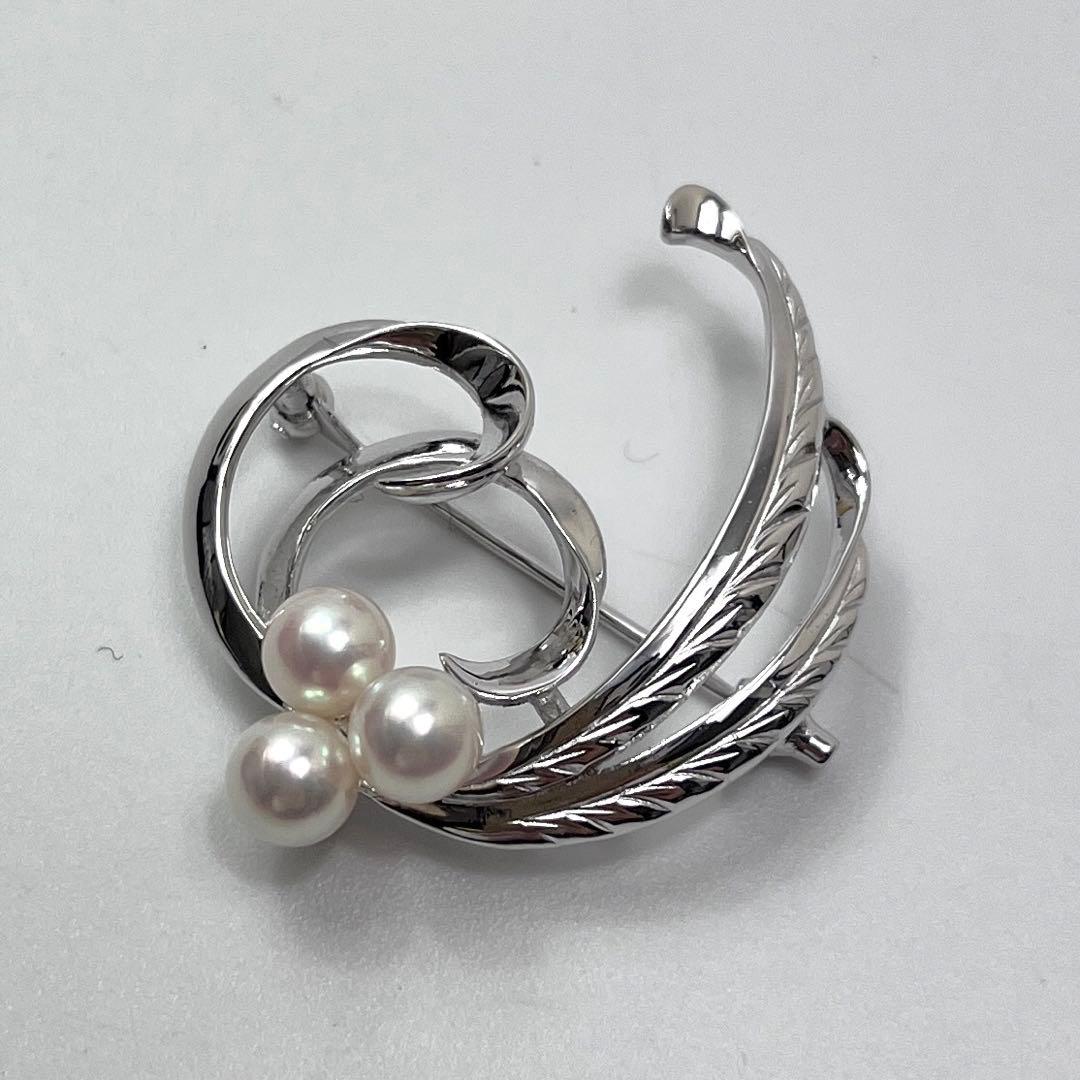 TASAKI タサキ 田崎真珠 ブローチ Silver シルバー パール - メルカリ