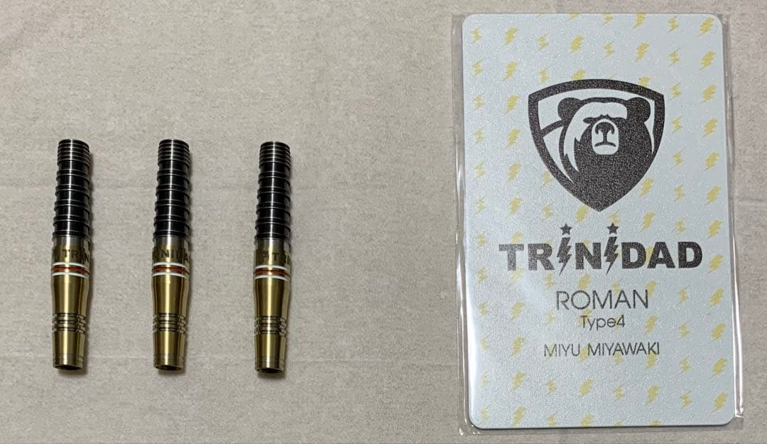 【新品未使用送料込み】TRINIDAD ROMAN Type4 ダーツ＆カード ダーツ > ソフトダーツ > ブランド【タ行】 > トリニダード > TRiNiDAD