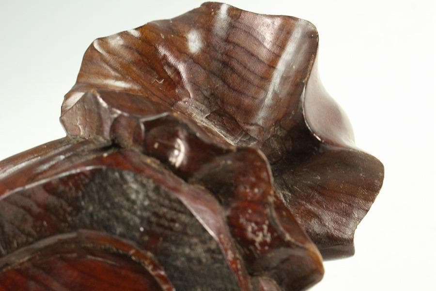 木彫 彫刻 布袋鼠 置物(K-LC854)