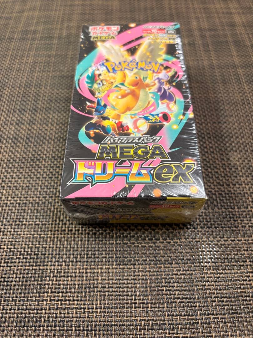 ポケモンカードゲーム MEGA ドリームex BOX シュリンク付き