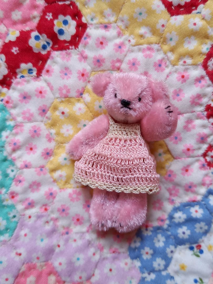 アーティスト作家 ハンドメイドミニチュアテディベア - メルカリ