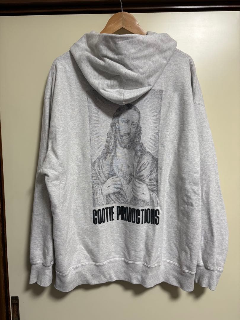 Cootie Productions キリストグレー パーカー L - メルカリ