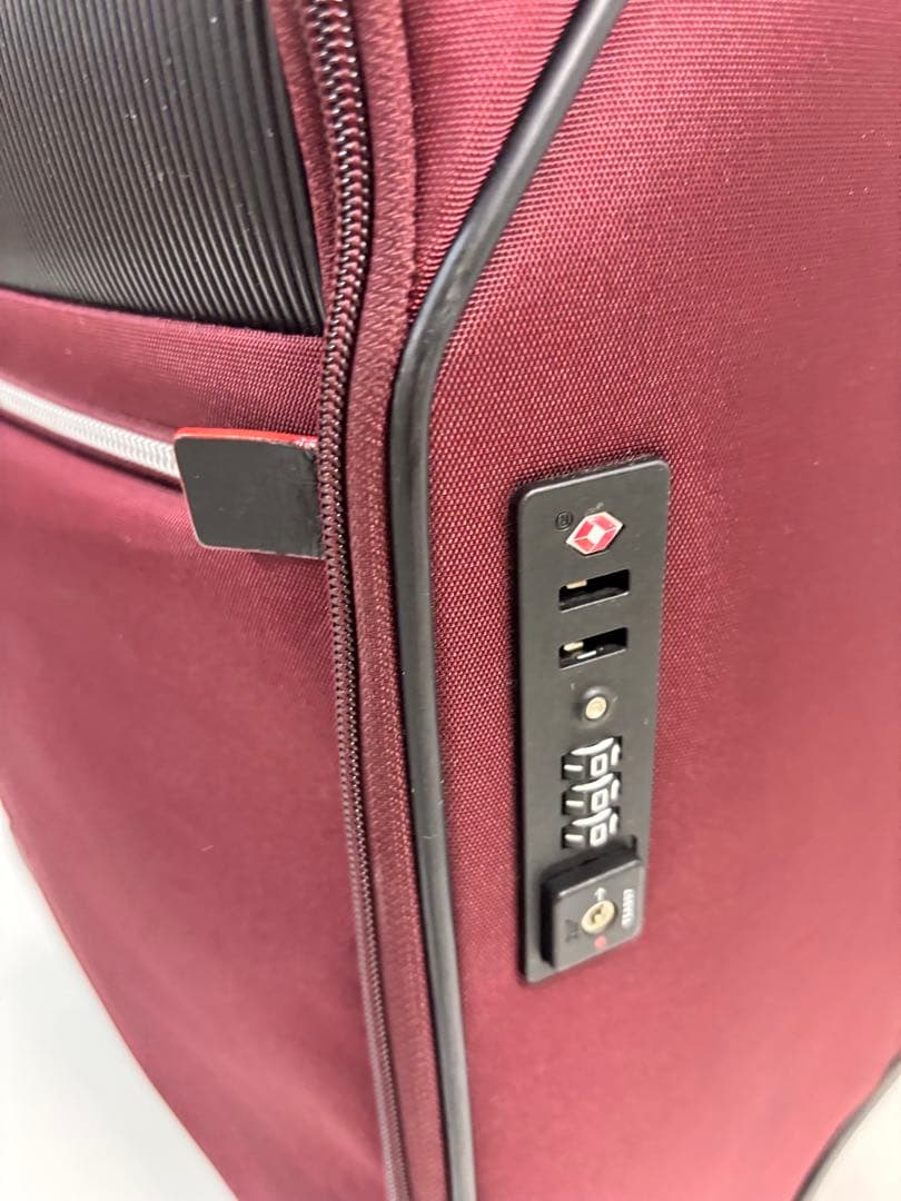 取説付】プロテカ マックスパスソフト2 キャリーケース ボルドー 機内