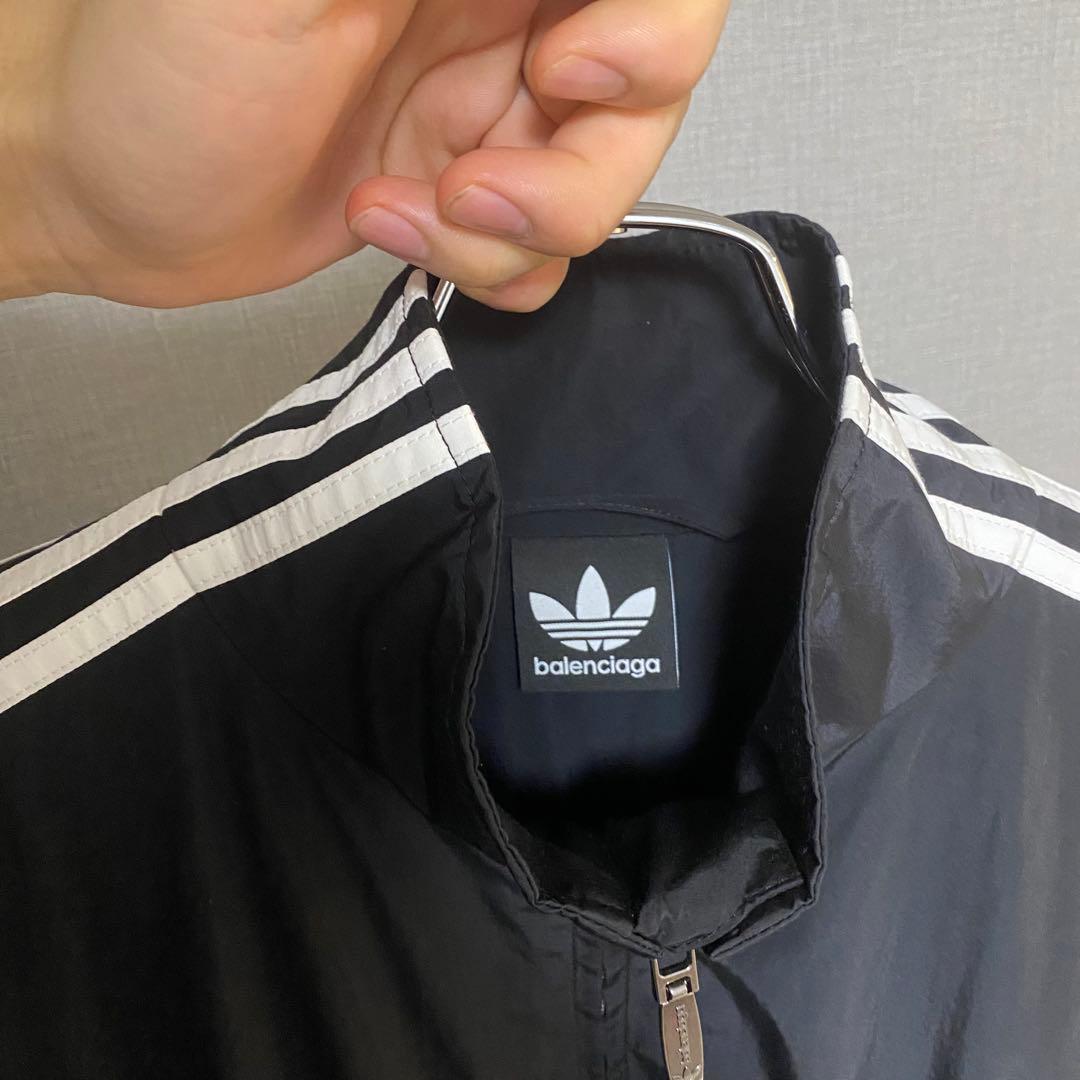 BALENCIAGA × adidas トラックジャケット ナイロンジャケット - メルカリ
