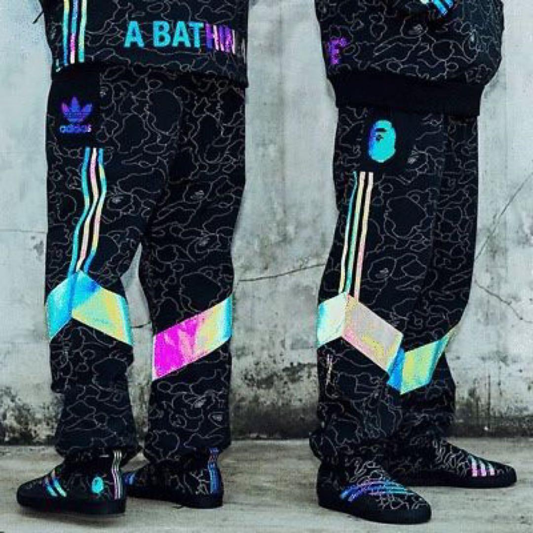 adidas APE パンツ　カモフラ　エイプ　アディダス　スノーボード　スノボ