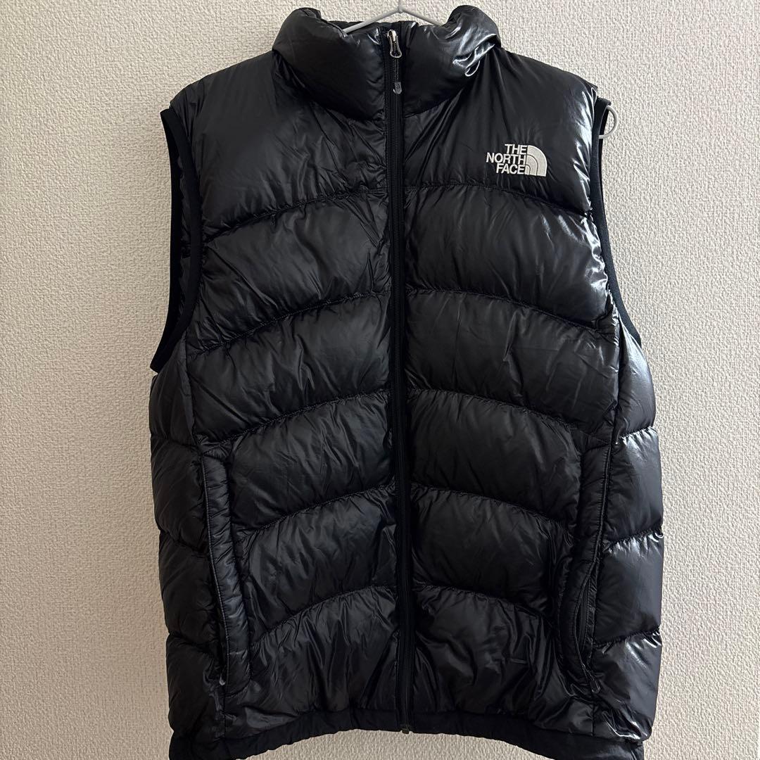 ノースフェイス　アコンカグアベスト ブラック Mサイズ